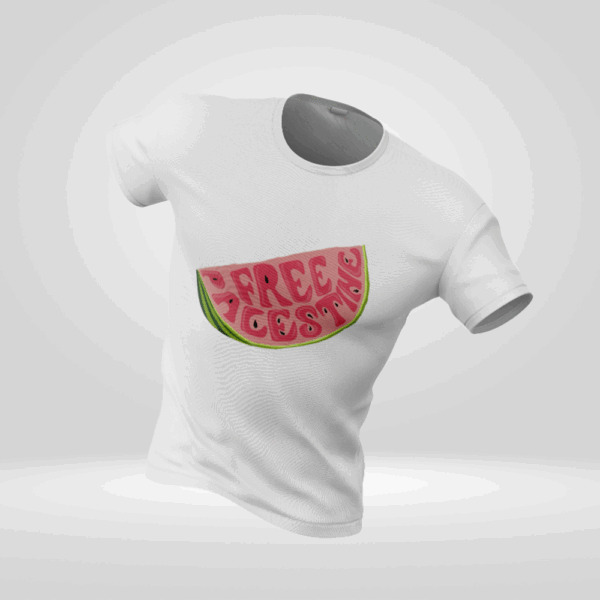 T-shirt Free Palestine Pastèque - Collection Solidarité